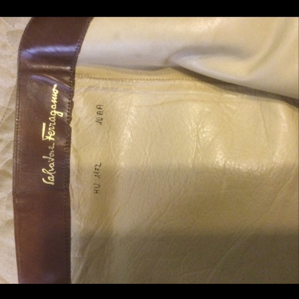 SOLD. Salvatore Ferragamo boots size 10AA
Cognac/brown - Picture 6 of 11